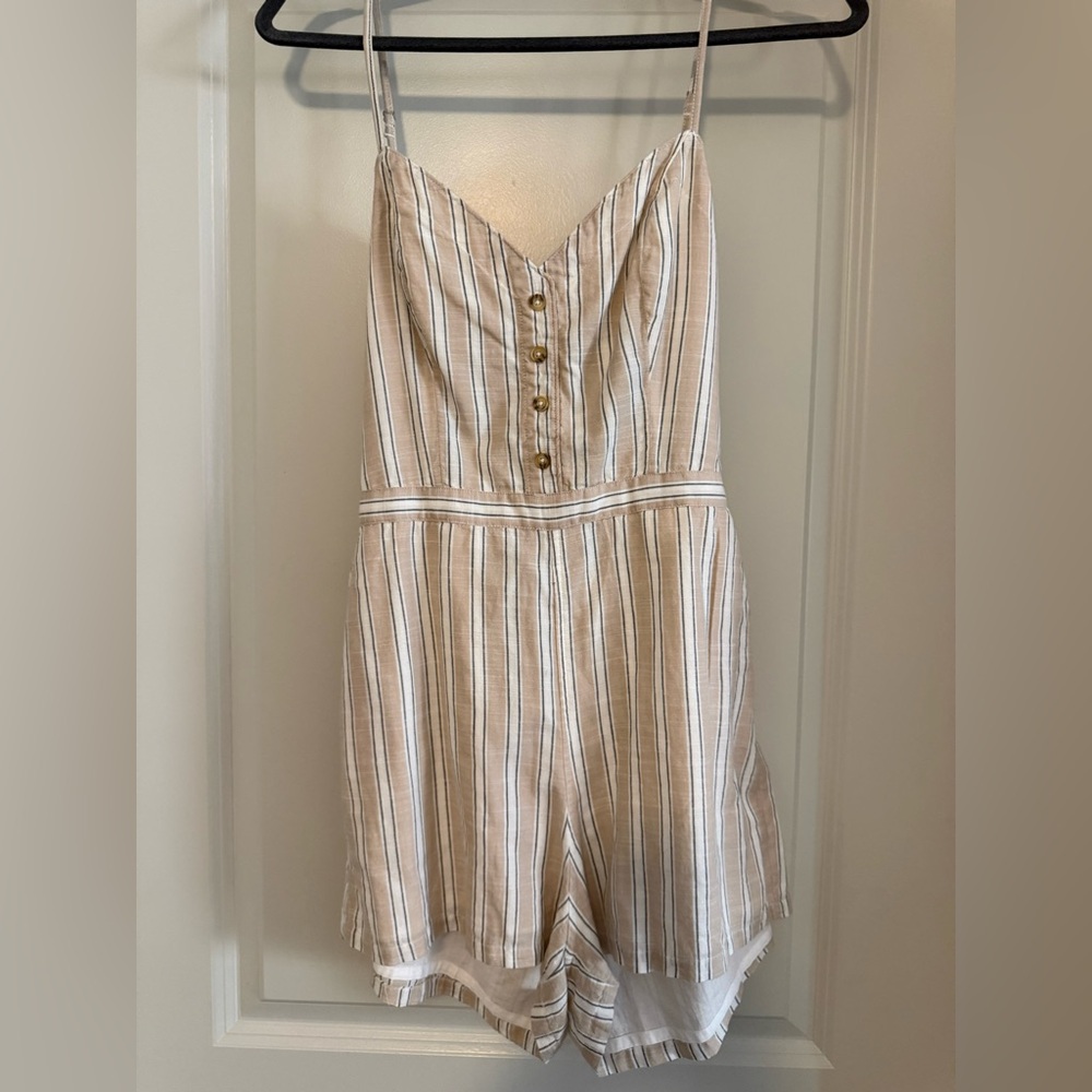 Abercrombie Button-Up Romper